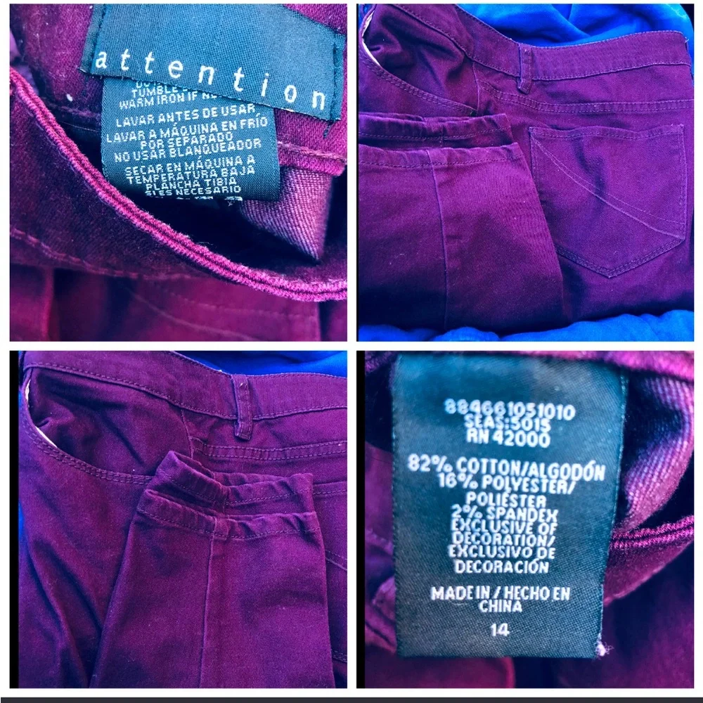 🌹🌹Lot of 3 jeggings Size 14🌹🌹 - Picture 2 of 4
